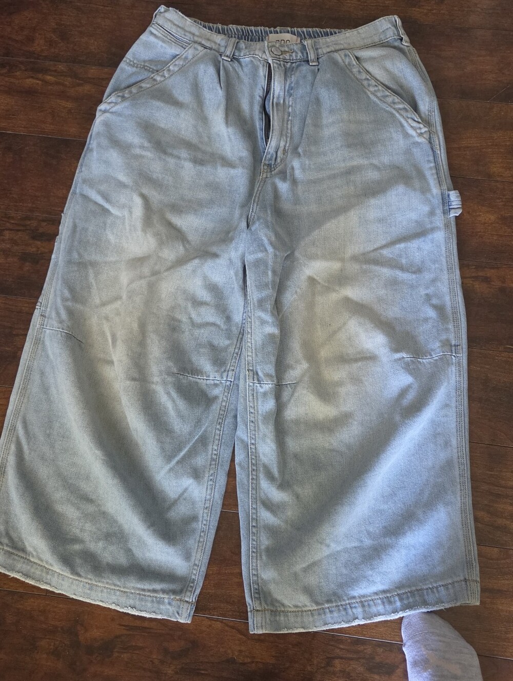 Light Blue Laddys Denim Carpenter Jeans